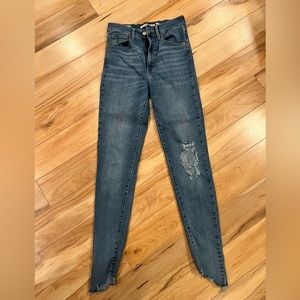 Levi’s mile high super skinny
